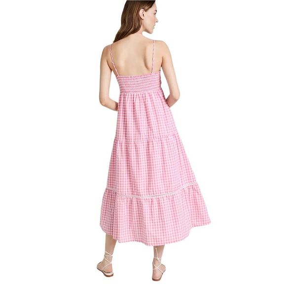 Lost + Wander Let’s Go On A Date Pink Gingham Dress - Picture 5 of 8